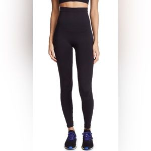 Spanx “look at me now” high waisted lamn legging in very black